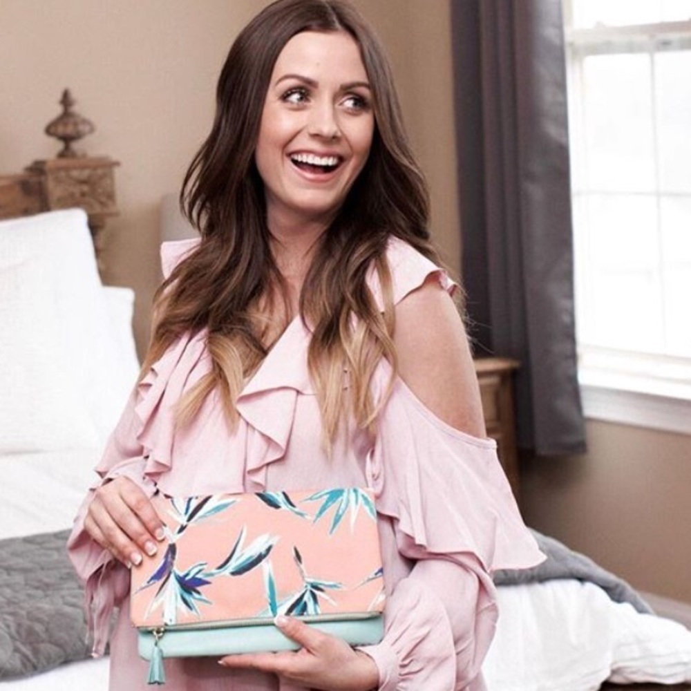 Reversible Rachel Pally Clutch in Bloom A1